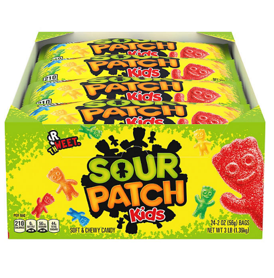 SOUR PATCH KIDS Soft & Chewy Candy (2 oz., 24 pk.)