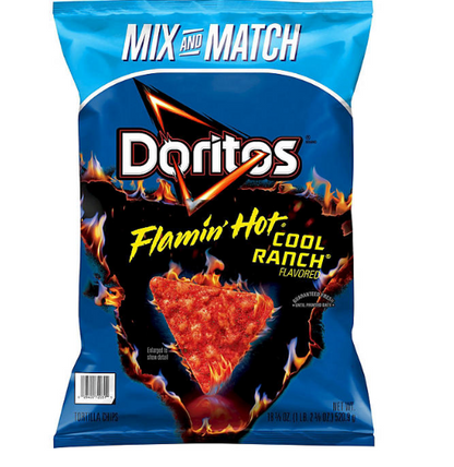 Doritos Tortilla Chips Flamin' Hot Cool Ranch (18.375 oz.)