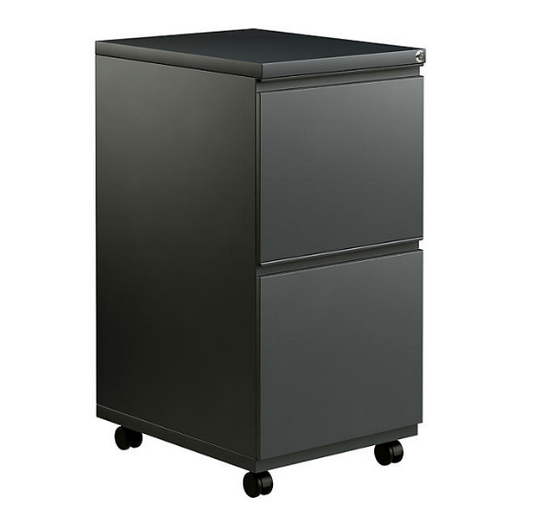 Alera 2-Drawer Metal Pedestal File, Select Color