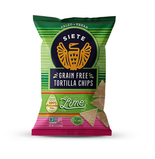 Siete Lime Grain-Free Tortilla Chips (12 oz.)