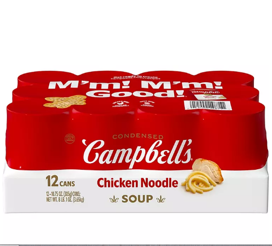 Campbell's Condensed Chicken Noodle Soup (10.75 oz., 12 ct.)