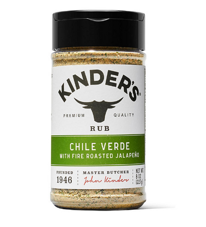 Kinder's Chile Verde with Fire Roasted Jalapeno Rub (8 oz.)(2 PK)