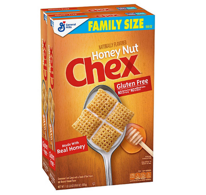 Chex Gluten Free Breakfast Cereal, Honey Nut (2 pk.)