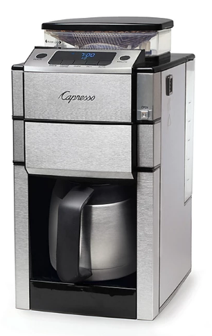 Capresso Stainless Steel CoffeeTEAM PRO Plus Coffee Maker with Thermal Carafe