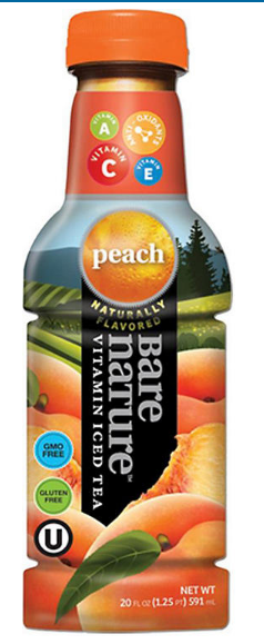 Bare Nature Peach Vitamin Iced Tea (20 oz., 12 pk.)