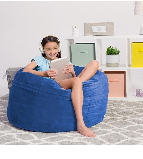 Comfy Sacks Kids 3’ Memory Foam Bean Bag Chair (Assorted Colors)