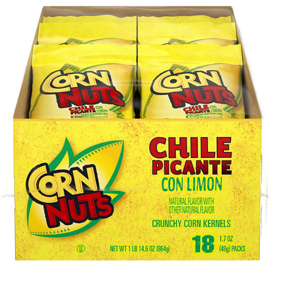 Corn Nuts Chile Picante con Limon Crunchy Corn Kernels (18 pk.)