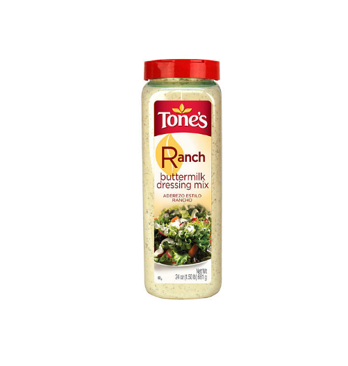 Tone's Ranch Buttermilk Dressing Mix (24 oz.)(2 pk)