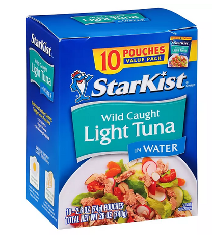 StarKist Chunk Light Tuna in Water (2.6 oz., 10 pk.)