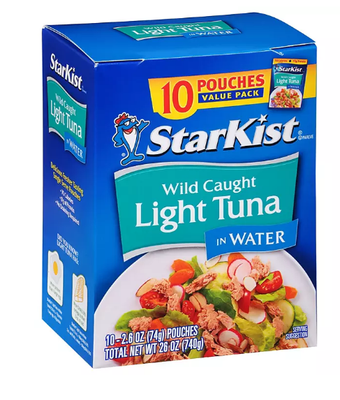 StarKist Chunk Light Tuna in Water (2.6 oz., 10 pk.)