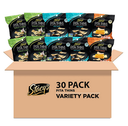 Stacy's Pita Thins Variety Pack (1 oz., 30 ct.)