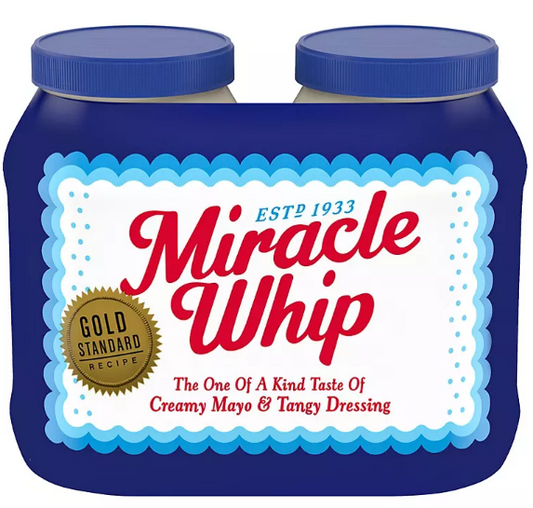 Miracle Whip Original Mayo-Like Dressing (30 oz., 2 pk.)