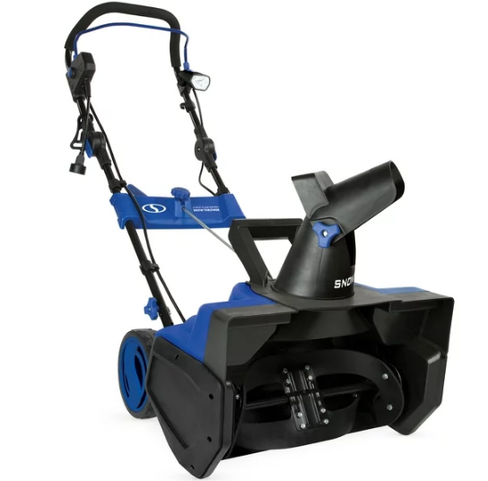 Snow Joe Electric 21-inch Walk-Behind Single Stage Snow Blower, 15-Amp, Directional Chute Control