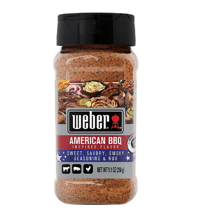 Weber American BBQ Seasoning (9.1 oz.)(2 pk)