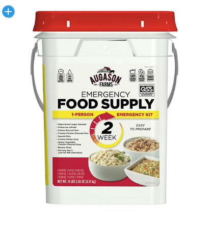 Augason Farms Emergency Food Supply (2-Weeks 1-Person) QSS Certified