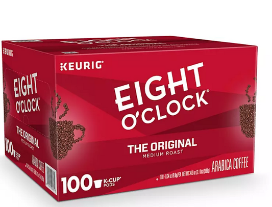 Eight O'Clock The Original Coffee K-Cup Pods (100 ct.)