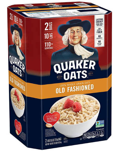 Quaker Old Fashioned Oats (5 lb., 2 pk.)