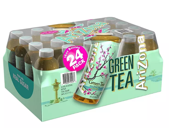 AriZona Green Tea with Ginseng and Honey (16 oz., 24 pk.)