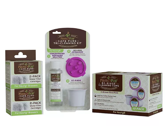 Perfect Pod Cafe Pure Descaling & Cleaning Bundle