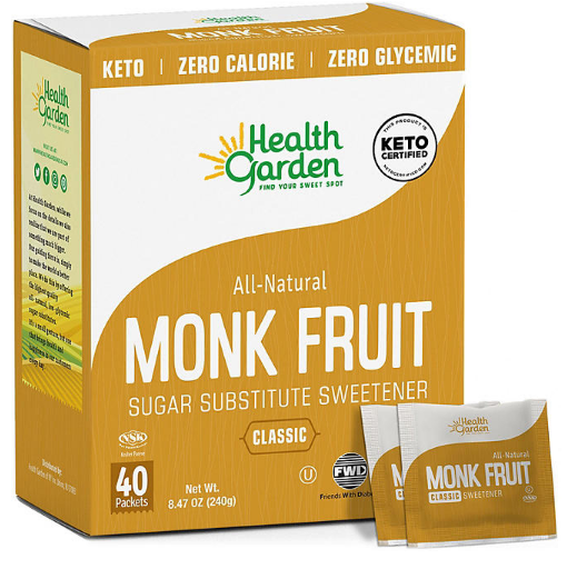 Health Garden Monk Fruit Sweetener Packets (40 ct.)