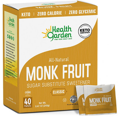 Health Garden Monk Fruit Sweetener Packets (40 ct.)