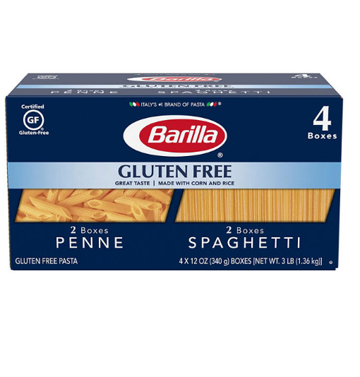 Barilla Gluten-Free Pasta, Variety Pack (12 oz., 4 pk.)