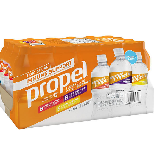 Propel Immune Support Zero Sugar Variety Pack (16.9 fl. oz., 24 pk.)