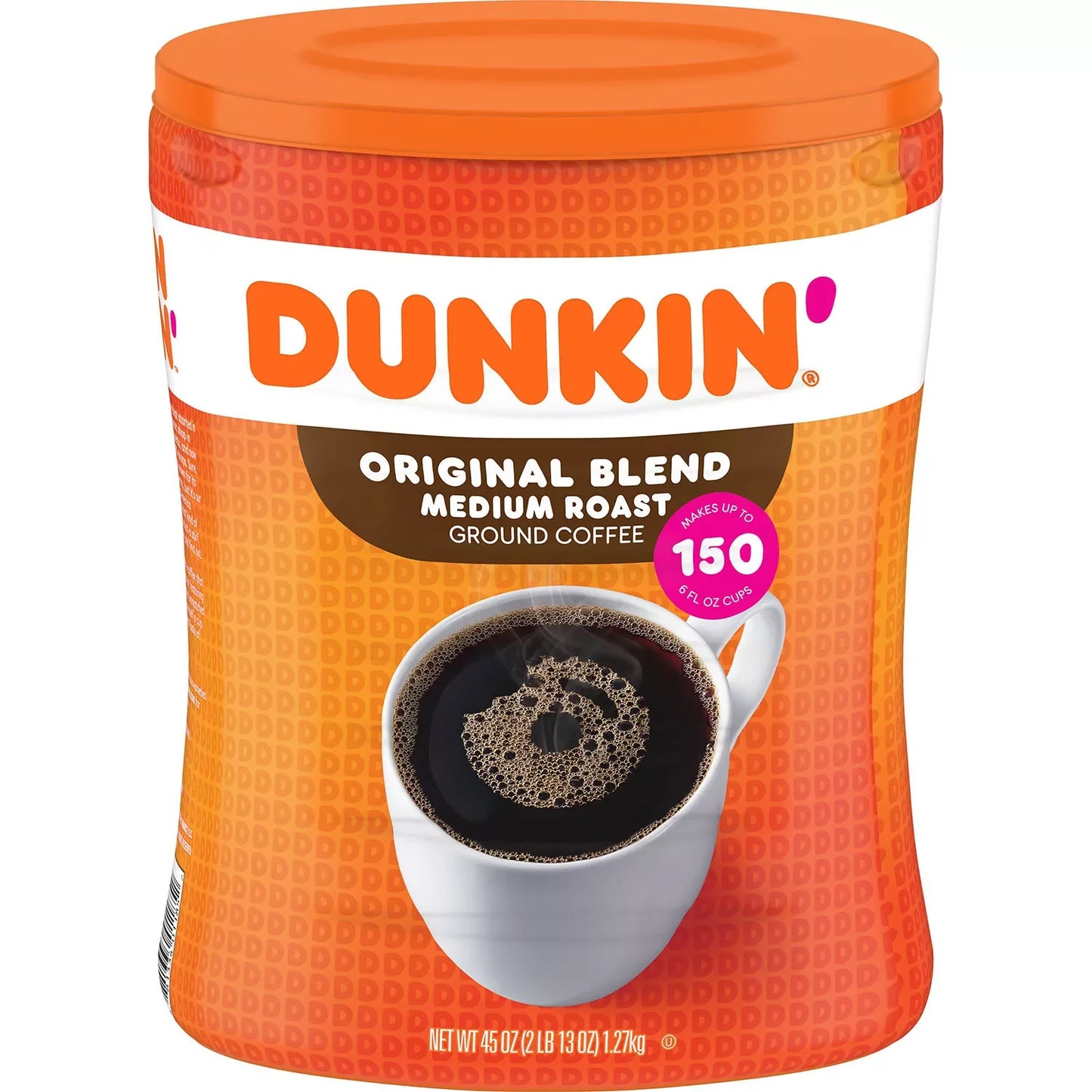 Dunkin' Donuts Original Blend Ground Coffee, Medium Roast (45 oz.)