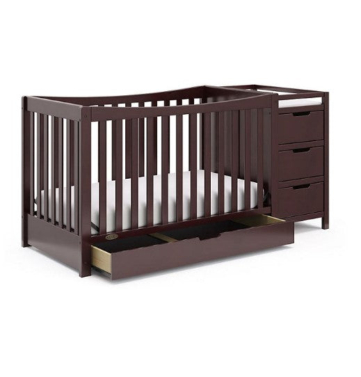 Graco Remi 4-in-1 Convertible Crib And Changer (Choose Your Color)