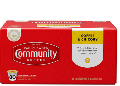 Community Coffee Single Serve Cups, Coffee & Chicory (80 ct.)