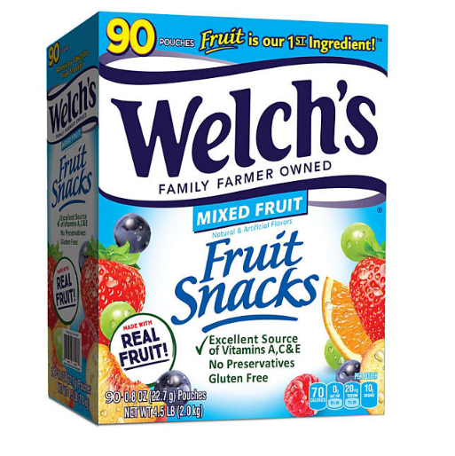 Welch's Mixed Fruit Fruit Snack (90 ct.)