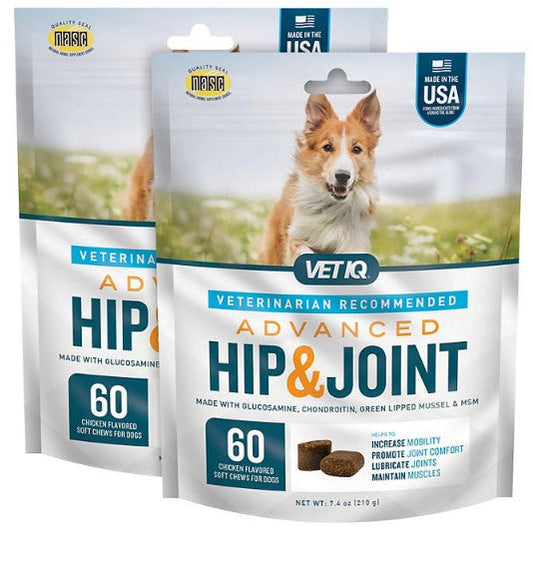 VETIQ Advanced Hip & Joint Soft Dog Chews, Chicken Flavored (60 ct., 2 pk.)