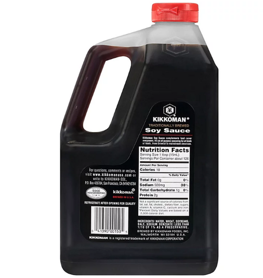 Kikkoman Soy Sauce (64 oz.)