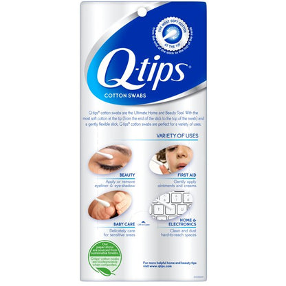 Q-tips Original Cotton Swabs 500 Count