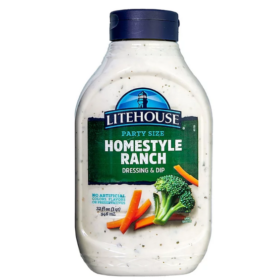 Litehouse Homestyle Ranch Dressing and Dip (32 fl. oz.)