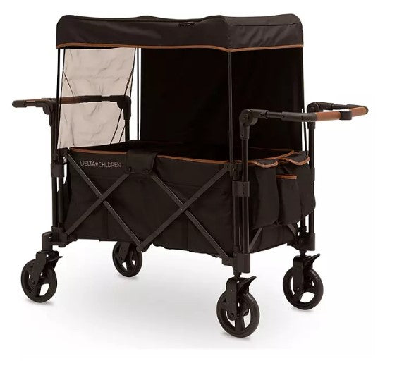 Delta Children Hercules Stroller Wagon, Black