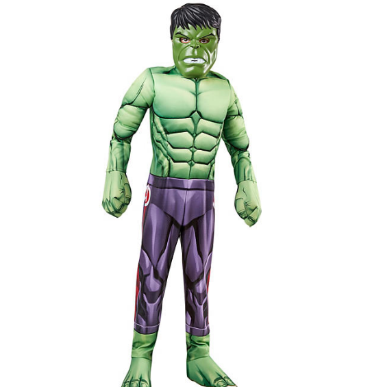 Rubies Child Hulk Halloween Costume (Assorted Sizes)