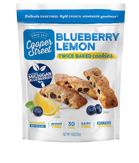 Cooper Street Blueberry Lemon Cookies (18 oz.)