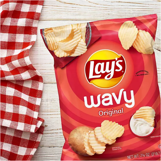 Lay's Wavy Potato Chips Original (15.625 oz.)(2 PK)