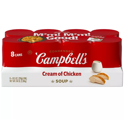 Campbell's Condensed Cream of Chicken Soup (10.5 oz., 8 pk.)