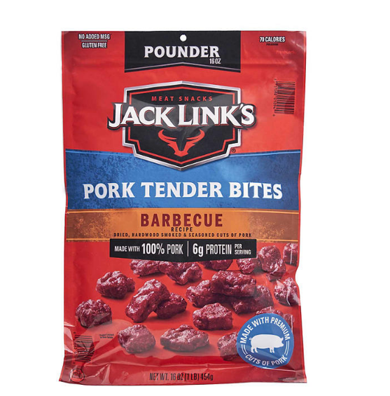 Jack Links Barbecue Pork Tender Bites (16 oz.)