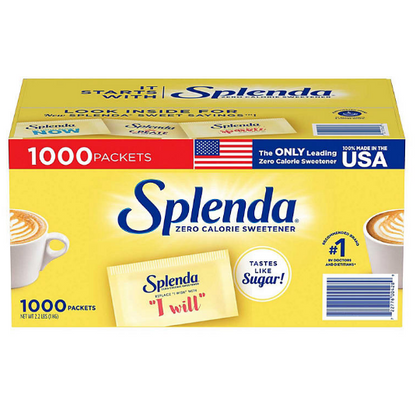 Splenda Zero Calorie Sweetener Packets (1,000 ct.)