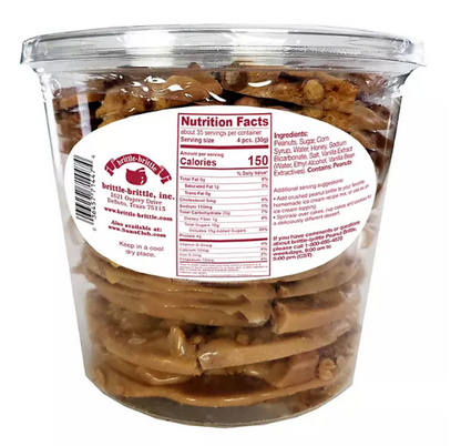 Brittle-Brittle Peanut Brittle (38 oz.)(2 PK)