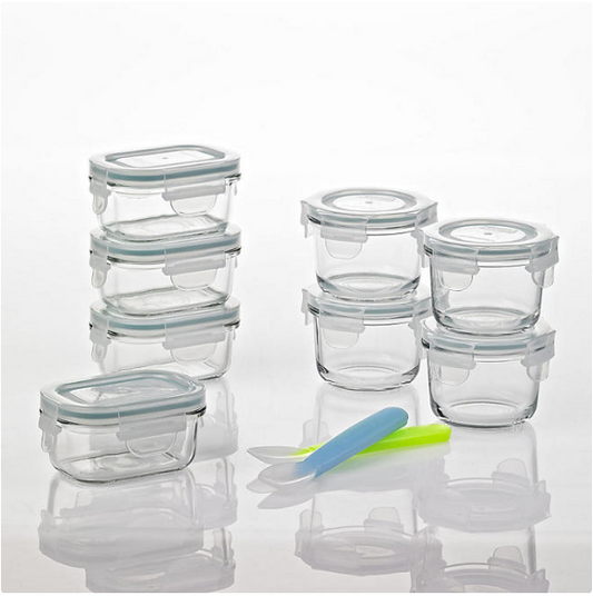 Glasslock Baby Food Glass Container Set (18pc.)