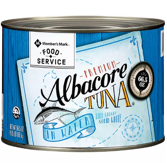 Member's Mark Solid White Albacore Tuna in Water (66.5 oz.)