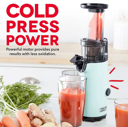 Dash Compact Cold Press Power Juicer (Assorted Colors)