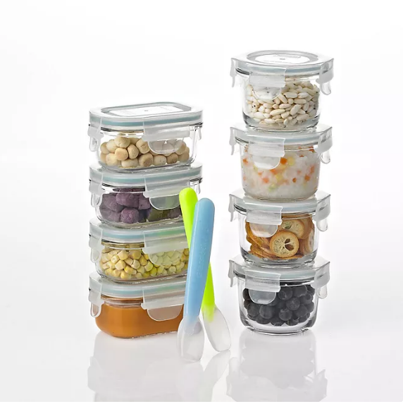 Glasslock Baby Food Glass Container Set (18pc.)