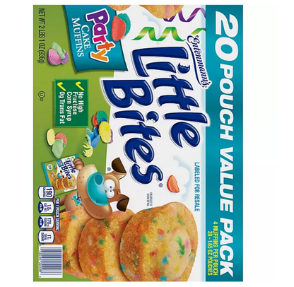 Entenmann's Little Bites Party Cake Muffins (1.65 oz., 20 pk.)