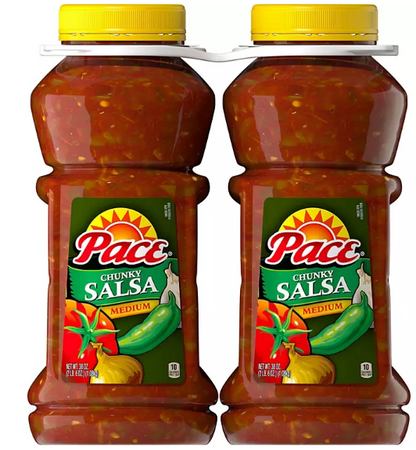 Pace Chunky Salsa, Medium (38 oz., 2 ct.)