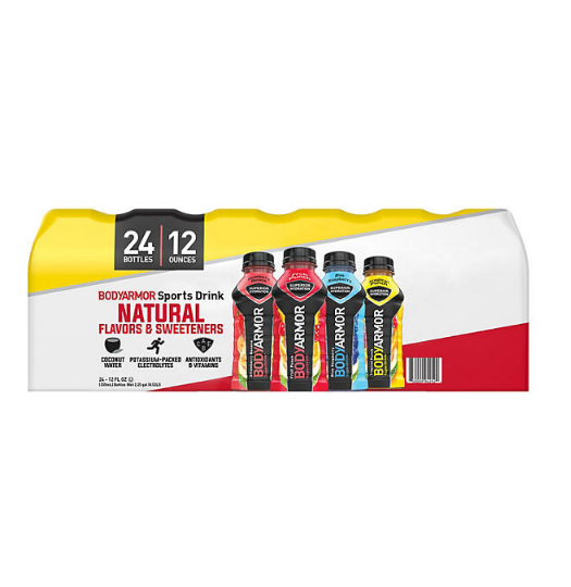 BODYARMOR Sports Drink Variety Pack (12 fl. oz., 24 pk.)